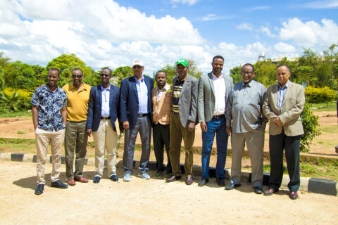 IPADS International Conference Delegation visit to Jigjiga University Campus and to a nursery and revegetation project at Kebribeyah town